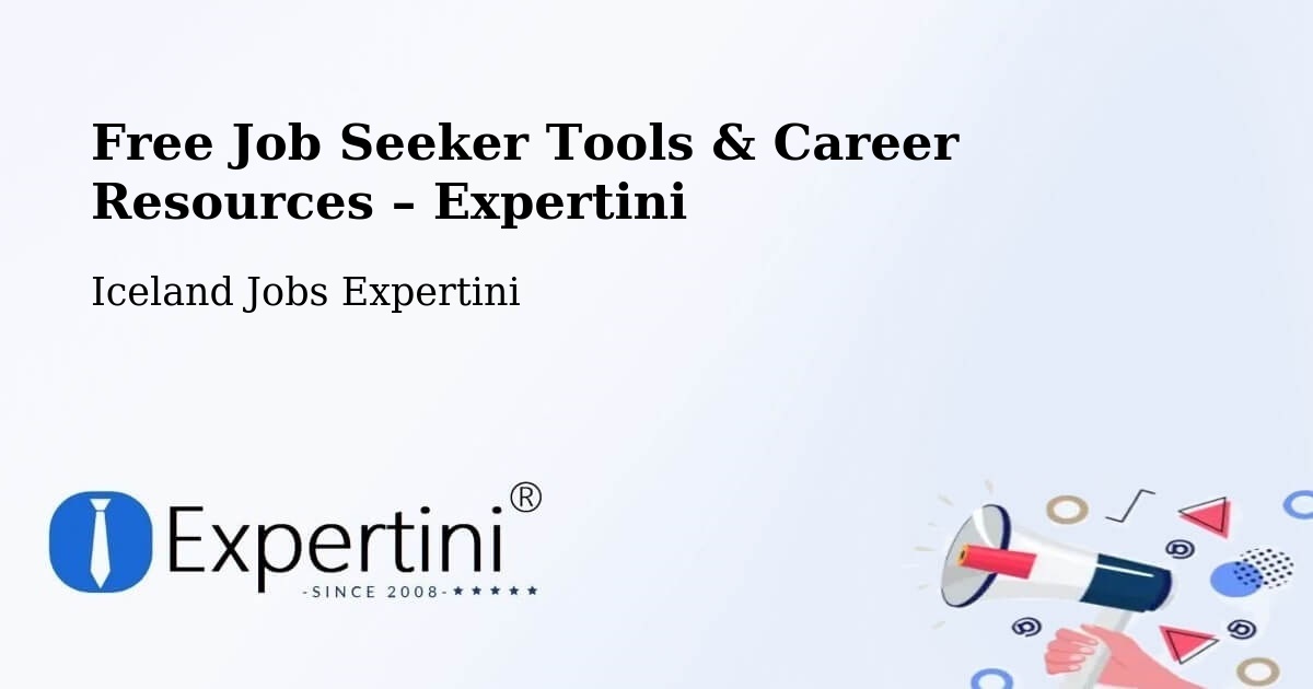Free Job Seeker Tools & Career Resources – Akureyri - Akureyri, Iceland Jobs Expertini